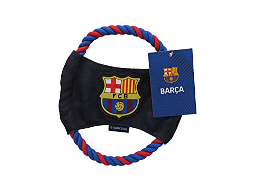 CYPBRANDS Hundespielzeug für Hunde oder Katzen, offizielles Produkt von FC Barcelona, Polyester, Blau von CYPBRANDS