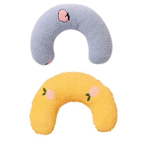 FDDU Cat Pillow Pets, Pillow Nek U Shaped Pillow Dog, Kissen Für Katzen, U-Förmiges Kissen Für Hunde, Für Katzen Oder Kleine Hunde, Katzen U-Förmiges Kissen Zum Schlafen, Ausruhen, Spielen(Gelb,Blau) FDDU Cat Pillow Pets, Pillow Nek U Shaped Pillow Dog, Kissen Für Katzen, U-Förmiges Kissen Für Hunde, Für Katzen Oder Kleine Hunde, Katzen U-Förmiges Kissen Zum Schlafen, Ausruhen, Spielen(Gelb,Blau) von FDDU