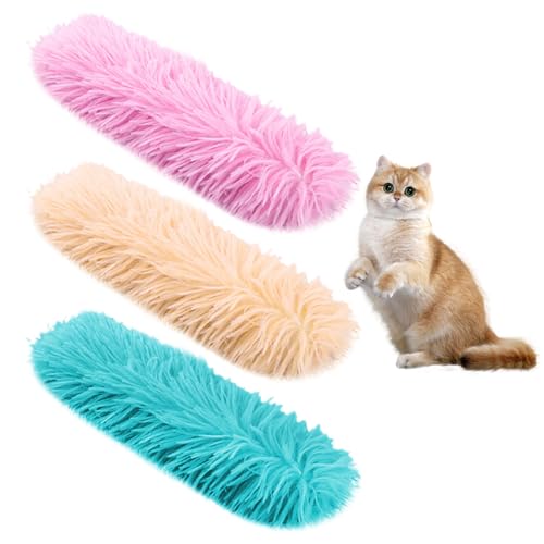 5-Teiliges Plüschstreifenkissen, Katzenplüschspielzeug, Interaktives Katzenspielzeug, Heimtierbedarf, Katzenspielzeug Für Den Innenbereich 5-Teiliges Plüschstreifenkissen, Katzenplüschspielzeug, Interaktives Katzenspielzeug, Heimtierbedarf, Katzenspielzeug Für Den Innenbereich von FDGGT