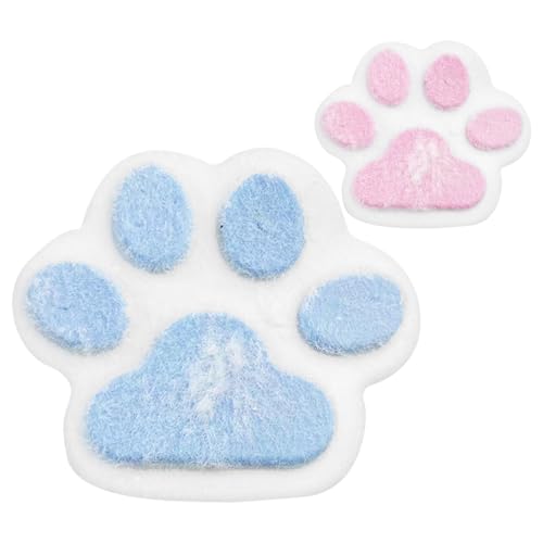 FDGGT 2 Stück Katzenkrallenspielzeug, Süßes Silikonspielzeug, Katzenkrallen-Entlastungsspielzeug, Angstlinderungsspielzeug, Plüsch-Quetschspielzeug FDGGT 2 Stück Katzenkrallenspielzeug, Süßes Silikonspielzeug, Katzenkrallen-Entlastungsspielzeug, Angstlinderungsspielzeug, Plüsch-Quetschspielzeug von FDGGT