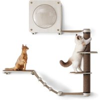 FEANDREA Clickat Oasis Katzenmöbel 5er Set Wand von FEANDREA