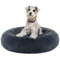 FEANDREA Hundebett, Donut Kissen, waschbar, herausnehmbar, langer Plüsch, L-XXXL schiefergrau L FEANDREA Hundebett, Donut Kissen, waschbar, herausnehmbar, langer Plüsch, L-XXXL schiefergrau L von FEANDREA