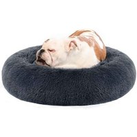 FEANDREA Hundebett, Donut Kissen, waschbar, herausnehmbar, langer Plüsch, L-XXXL schiefergrau XL FEANDREA Hundebett, Donut Kissen, waschbar, herausnehmbar, langer Plüsch, L-XXXL schiefergrau XL von FEANDREA