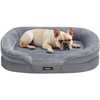 FEANDREA Hundebett, Hundekissen, abnehmbarer, waschbarer Bezug, rutschfest M-XL M von FEANDREA