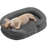 FEANDREA Hundebett, Hundekissen, abnehmbarer, waschbarer Bezug, rutschfest M-XL von FEANDREA