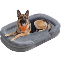 FEANDREA Hundebett, Hundekissen, abnehmbarer, waschbarer Bezug, rutschfest M-XXXL von FEANDREA