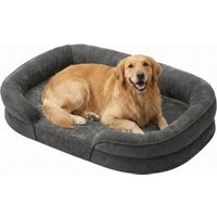 FEANDREA Hundebett, Hundekissen, abnehmbarer, waschbarer Bezug, rutschfest M-XXXL von FEANDREA