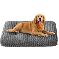 FEANDREA Hundebett, Hundekissen M-XXL,flauschige, Plüsch, waschbar XXL von FEANDREA