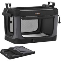 FEANDREA Hundebox faltbar, Hundetasche, Oxford-Gewebe S/M 60 cm, 42 cm, 42 cm von FEANDREA