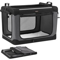 FEANDREA Hundebox faltbar, Hundetasche, Oxford-Gewebe S-XXL von FEANDREA