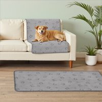 FEANDREA Hundedecke, 2er Set, wasserdichte Hundematte L122 x 61 cm von FEANDREA