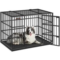 FEANDREA Hundekäfig Hundebox für mittelgroße und große Hunde 1,07 m, 70 cm, 75 cm von FEANDREA