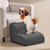FEANDREA Hundetreppe, 2/3/4/5 Stufen, Sanfte Neigung, Schaumstoff Treppenhilfe für Hunde/Katzen dunkelgrau M FEANDREA Hundetreppe, 2/3/4/5 Stufen, Sanfte Neigung, Schaumstoff Treppenhilfe für Hunde/Katzen dunkelgrau M von FEANDREA