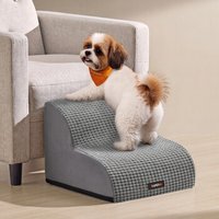 FEANDREA Hundetreppe, 2/3/4/5 Stufen, Sanfte Neigung, Schaumstoff Treppenhilfe für Hunde/Katzen hellgrau M FEANDREA Hundetreppe, 2/3/4/5 Stufen, Sanfte Neigung, Schaumstoff Treppenhilfe für Hunde/Katzen hellgrau M von FEANDREA