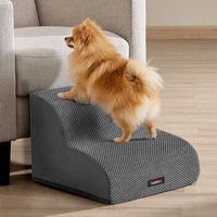 FEANDREA Hundetreppe, 2/3/4Stufen, Waffelcord, wasserdicht, rutschfest, abnehmbarer waschbarer Bezug FEANDREA Hundetreppe, 2/3/4Stufen, Waffelcord, wasserdicht, rutschfest, abnehmbarer waschbarer Bezug von FEANDREA