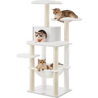 FEANDREA Katzenmöbel 138cm modern weiß von FEANDREA
