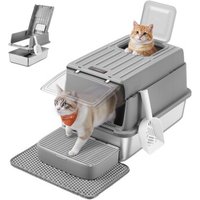 FEANDREA Katzentoilette, Edelstahl,taubengrau FEANDREA Katzentoilette, Edelstahl,taubengrau von FEANDREA