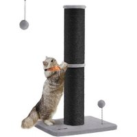 FEANDREA Kratzbaum Kratzsäule mit Plüschball und Glocke schwarz FEANDREA Kratzbaum Kratzsäule mit Plüschball und Glocke schwarz von FEANDREA
