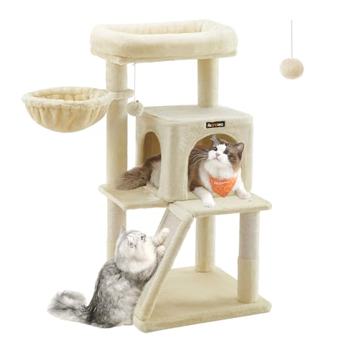 Feandrea Kratzbaum, Katzenbaum mit großer Plattform, beige PCT51M Feandrea Kratzbaum, Katzenbaum mit großer Plattform, beige PCT51M von Feandrea