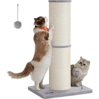 FEANDREA L/XXL Kratzbaum Kratzsäule mit Plüschball und Glocke 50 cm, 40 cm, 85 cm FEANDREA L/XXL Kratzbaum Kratzsäule mit Plüschball und Glocke 50 cm, 40 cm, 85 cm von FEANDREA