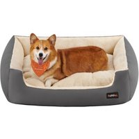 FEANDREA L-XL Hundebett, mit Wendekissen grau L von FEANDREA
