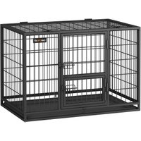 FEANDREA L-XXXL Hundekäfig hochbelastbar 92,5 cm, 57,5 cm, 64 cm FEANDREA L-XXXL Hundekäfig hochbelastbar 92,5 cm, 57,5 cm, 64 cm von FEANDREA