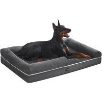 FEANDREA Orthopädisches Hundebett, Hundekissen, erhöhte Ränder, abnehmbar und waschbar schiefergrau XXL FEANDREA Orthopädisches Hundebett, Hundekissen, erhöhte Ränder, abnehmbar und waschbar schiefergrau XXL von FEANDREA