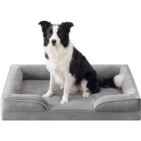 FEANDREA Orthopädisches Hundebett M-XXXL, abnehmbarer Bezug, erhöhte Ränder, rutschfest XL FEANDREA Orthopädisches Hundebett M-XXXL, abnehmbarer Bezug, erhöhte Ränder, rutschfest XL von FEANDREA