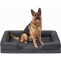 FEANDREA Orthopädisches Hundebett M-XXXL, abnehmbarer Bezug, erhöhte Ränder, rutschfest FEANDREA Orthopädisches Hundebett M-XXXL, abnehmbarer Bezug, erhöhte Ränder, rutschfest von FEANDREA