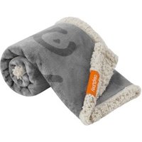 FEANDREA Wasserdichte Hundedecke Sherpa Fleece Grau von FEANDREA