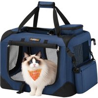 FEANDREA S-XXXL Transportbox Oxford-Gewebe dunkelblau 50 cm, 35 cm, 35 cm von FEANDREA