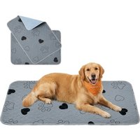 FEANDREA Welpen-Unterlagen waschbar, Wiederverwendbare Matten für Hunde, 2er Set,auslaufsicher L FEANDREA Welpen-Unterlagen waschbar, Wiederverwendbare Matten für Hunde, 2er Set,auslaufsicher L von FEANDREA