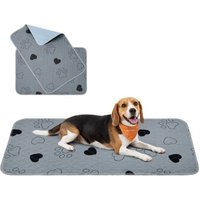 FEANDREA Welpen-Unterlagen waschbar, Wiederverwendbare Matten für Hunde, 2er Set,auslaufsicher M von FEANDREA