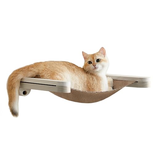 Feandrea Clickat Kollektion - Nr. 001 Katzenhängematte, extrem schnelle Montage, unbegrenzt erweiterbar, Module und Gewebe austauschbar, Katzenbett Wandmontage, Kletterwand Katzen platzsparend Feandrea Clickat Kollektion - Nr. 001 Katzenhängematte, extrem schnelle Montage, unbegrenzt erweiterbar, Module und Gewebe austauschbar, Katzenbett Wandmontage, Kletterwand Katzen platzsparend von Feandrea