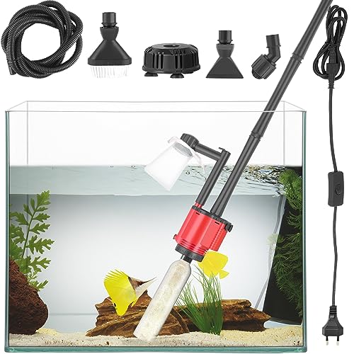 FEDOUR Aquarium-Kiesreiniger, Multifunktioneller elektrischer Aquarium-Wasserwechsler, herausnehmbarer Vakuum-Sandwäscher, Algenreiniger, Wasserdusche-Set FEDOUR Aquarium-Kiesreiniger, Multifunktioneller elektrischer Aquarium-Wasserwechsler, herausnehmbarer Vakuum-Sandwäscher, Algenreiniger, Wasserdusche-Set von FEDOUR