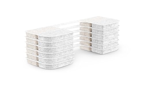 6er-Pack Ersatzfilter + 6 Pumpenschwämme für Katzenwasserbrunnen [FN-W17] – 3,2 l Haustier-Wasserbrunnenfilter von FEELNEEDY