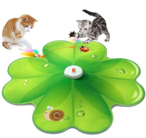 FEELNEEDY Katzenspielzeug, Spielzeug für Indoor, Versteckspielzeug für Kätzchen, Whack a Mole Motion, Elektronisches Katzen Spielzeug für Übungen FEELNEEDY Katzenspielzeug, Spielzeug für Indoor, Versteckspielzeug für Kätzchen, Whack a Mole Motion, Elektronisches Katzen Spielzeug für Übungen von FEELNEEDY