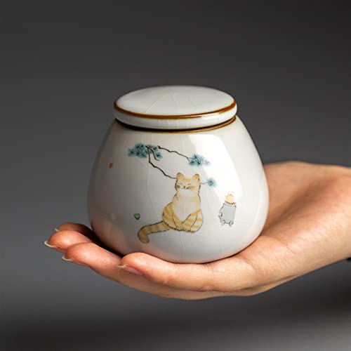 FEILIV Pet Urn for Dogs Cats Ashes Keepsake Memorial Box Funeral Set Burial Urns for Cremated Remains Ash Vial Adult Funeral Urn Pet Cat and Dog Urn 53022 Tierurne(A) von FEILIV