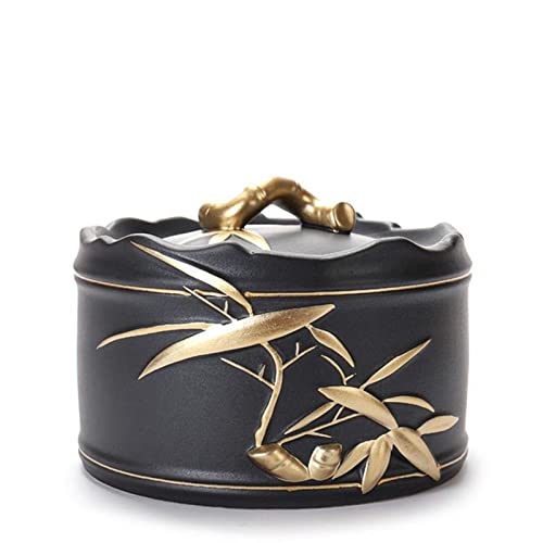 FEILIV Pet Urn for Dogs Cats Ashes Keepsake Memorial Box Funeral Set Burial Urns for Cremated Remains Ash Vial Adult Funeral Urn Pet Cat and Dog Urn 7797 Tierurne(Gold,S) von FEILIV