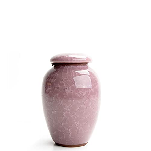 FEILIV Pet Urn for Dogs Cats Ashes Keepsake Memorial Box Funeral Set Burial Urns for Cremated Remains Ash Vial Adult Funeral Urn Pet Cat and Dog Urn 8073 Tierurne(Pink) von FEILIV