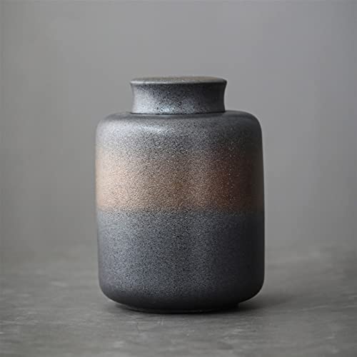 FEILIV Pet Urn for Dogs Cats Ashes Keepsake Memorial Box Funeral Set Burial Urns for Cremated Remains Ash Vial Adult Funeral Urn Pet Cat and Dog Urn 9576 Tierurne(Gray,L) von FEILIV