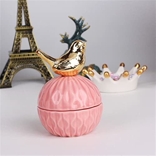 FEILIV Pink Pet Asche Katze Und Hund Souvenirs Pet Asche Aufbewahrungsbox Haustier Urnen Andenken Urnen Feuerbestattung Urnen 83471 Tierurne(Pink-8) von FEILIV