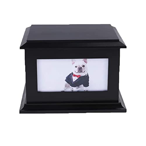 Pet Urn Hund Und Katze Beerdigung Custom Pet Commemorative Ebony Sealed Anti-Korrosions Und Feuchtigkeitsfester Grabstein Pet Sarg Tierurne von FEILIV