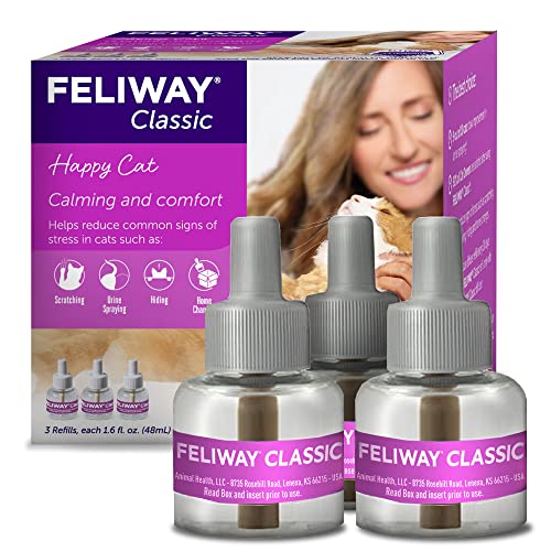 Feliway Nachfüllpackung, 144 ml, 3er-Packung von Feliway