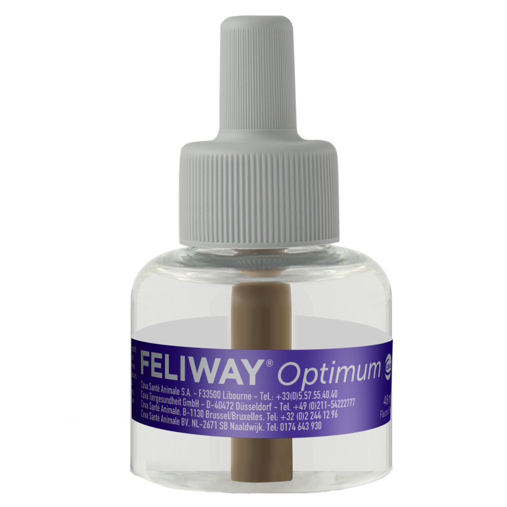 FELIWAY® Optimum - 3 x 30 Tage Vorteilspack an Nachfüllflakons, 3 x 48 ml von FELIWAY
