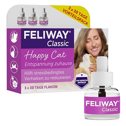 Feliway Classic Nachfüllpackung 3 x 48 ml von FELIWAY