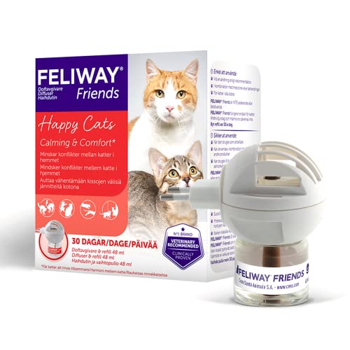 FELIWAY Friends Duftspender (+Refill 48ml) - reduziert Konflikte und Spannungen zwischen Ihren Katzen von FELIWAY