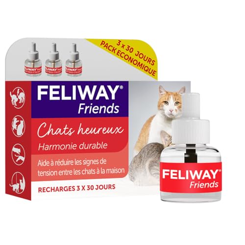 Feliway Friends Recharges Pour Diffuseur 3 x 48ml von Feliway