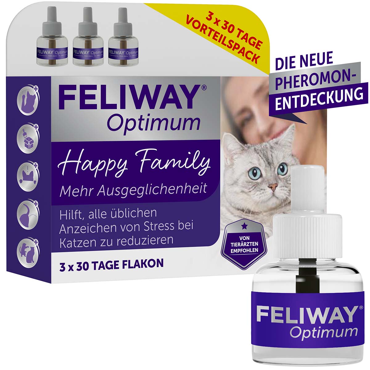 FELIWAY Optimum 3x30 Tage Vorteilspack von FELIWAY