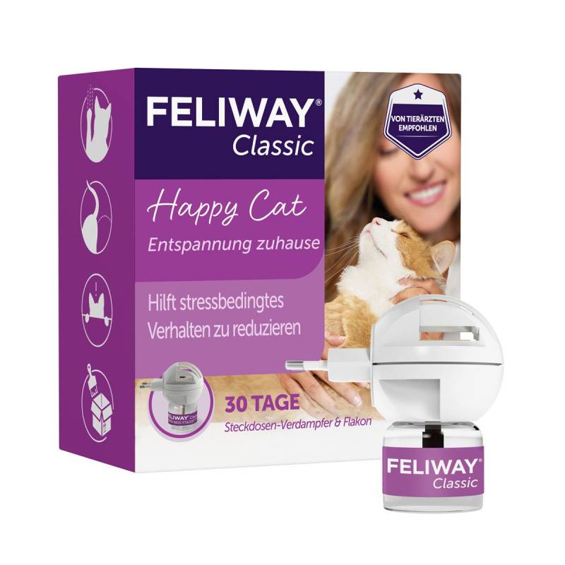 Feliway Classic Verdampfer Happy Home Start-Set 48ml von FELIWAY